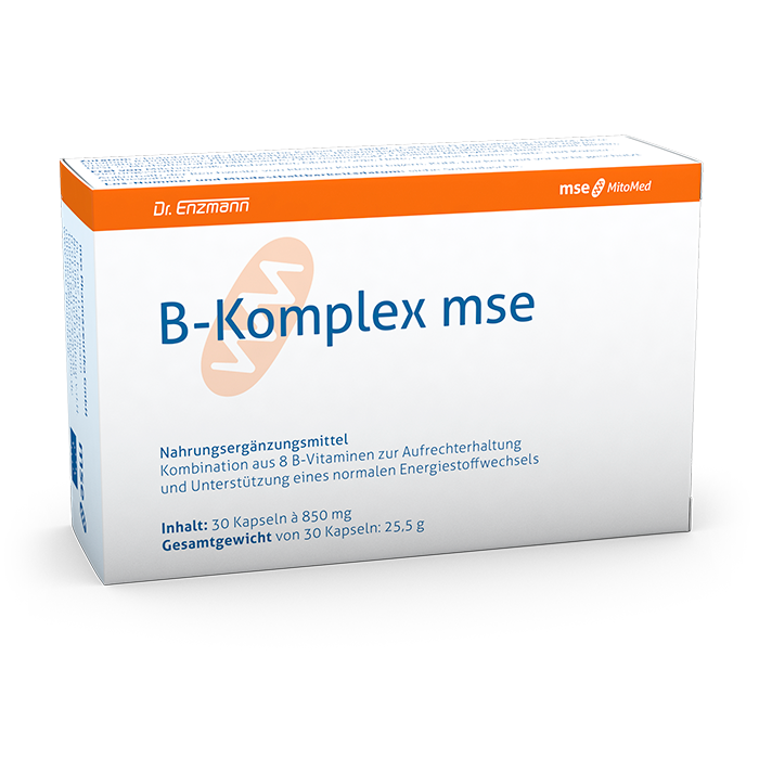 Vitamin B-Komplex Dr 30 Kapseln VERSAND WELTWEIT ENZMANN B-Komplex mse 